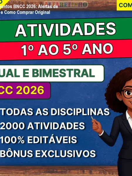 Planejamentos BNCC 2026: Alertas de Pirataria e Como Comprar Original