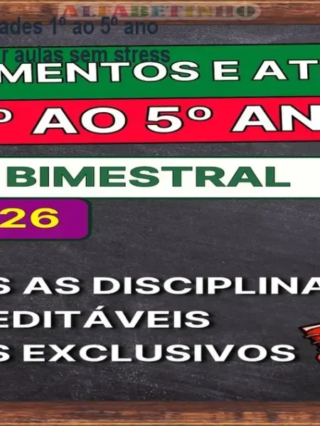 Planejamentos e Atividades 1º ao 5º ano BNCC 2026 – Como criar aulas sem stress – Site Oficial
