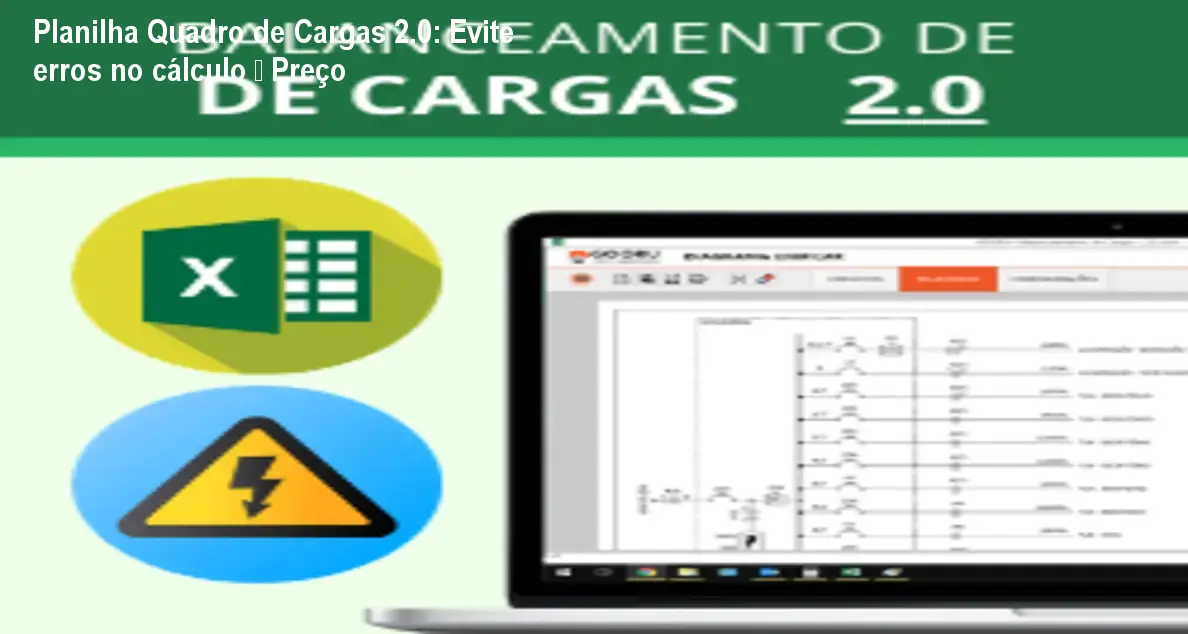 Planilha Quadro de Cargas 2.0: Evite erros no cálculo – Preço 1 https://ondeaprender.com.br/aprender/planilha-quadro-de-cargas-2-0-evitar-erros-no-calculo-preco/ Planilha Quadro de Cargas 2.0: Evite erros no cálculo – Preço