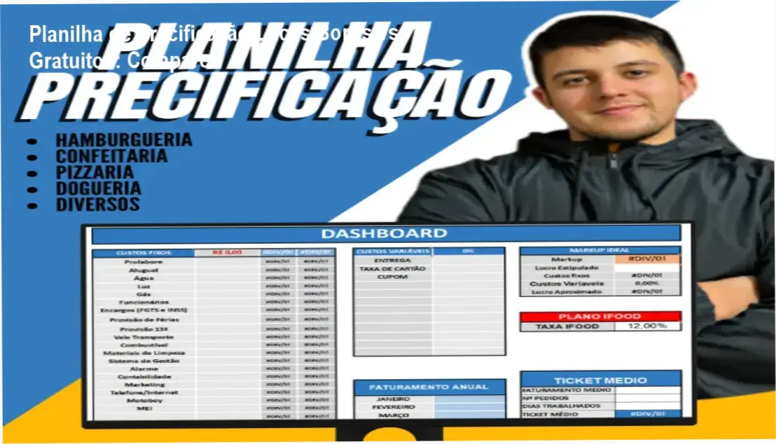 Planilha Lucas Borbs comparada a concorrentes e alternativas gratuitas