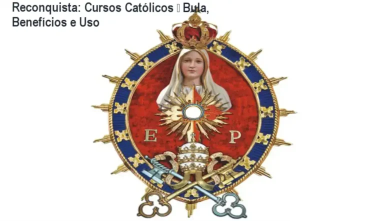 Reconquista: Cursos Católicos – Bula, Benefícios e Uso 1 https://ondeaprender.com.br/ Tela da Plataforma Reconquista mostrando cursos católicos e certificado digital