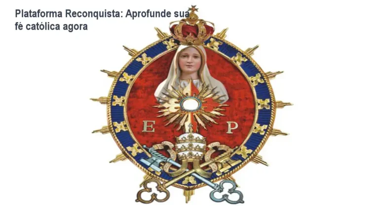 Plataforma Reconquista da Arautos do Evangelho oferecendo cursos católicos online