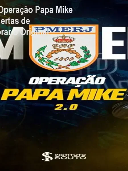 PMERJ - Preparatório Operação Papa Mike 2.0 no Curso Online: Alertas de Pirataria e Como Comprar o Original.