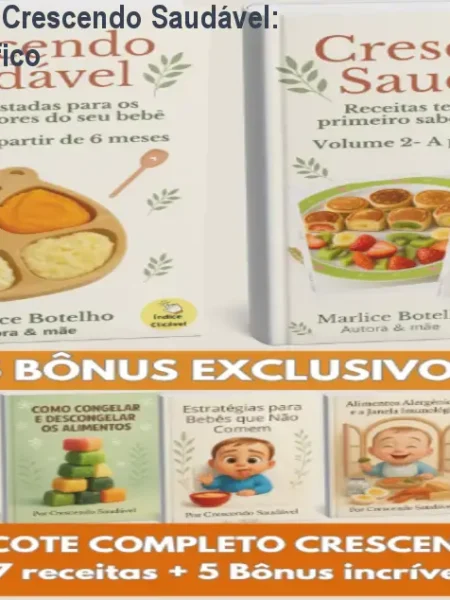 Receitas Para Bebês Crescendo Saudável: Guia Prático e Científico