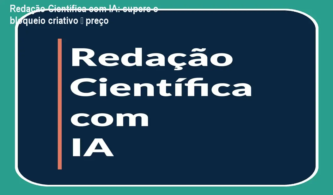 Rodrigo Barcellos Hoff demonstrando ferramentas de IA que ajudam a superar o bloqueio criativo na redação científica