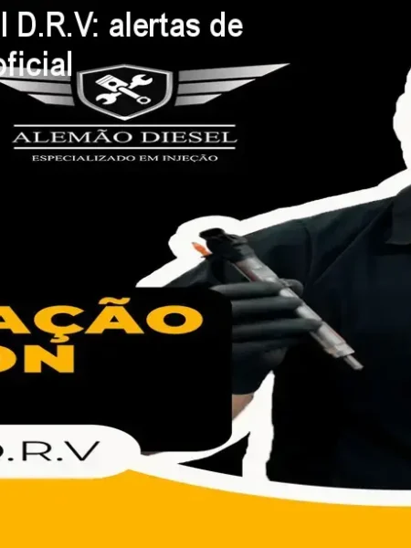 Curso Common Rail D.R.V: alertas de pirataria e compra oficial