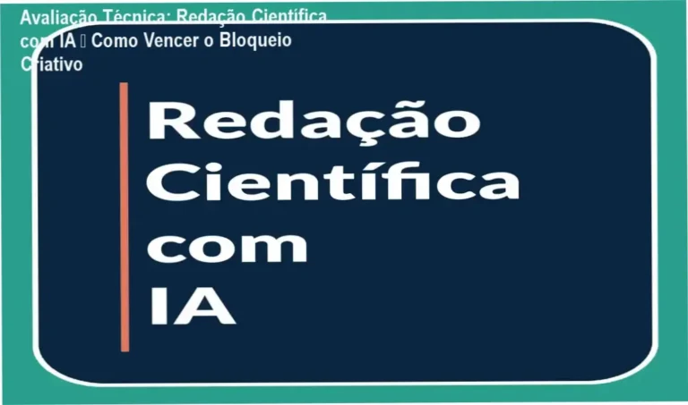 Rodrigo Barcellos Hoff apresentando o curso Redação Científica com IA para pesquisadores.