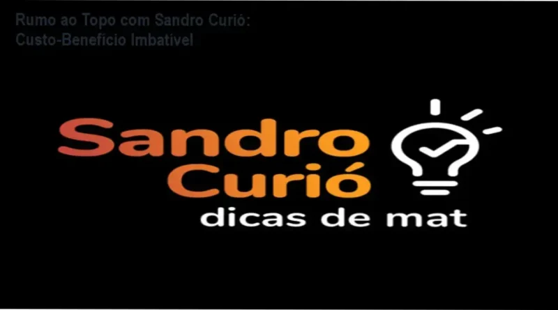 Rumo ao Topo com Sandro Curió – garantia de 7 dias