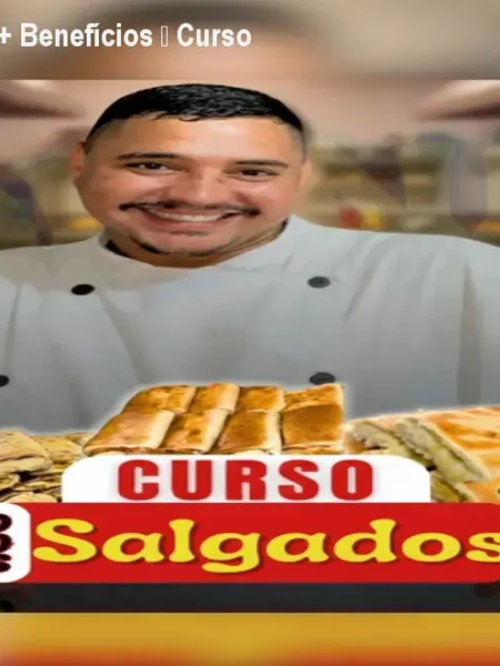 Salgados de Forno + Benefícios – Curso Lucrativo Online