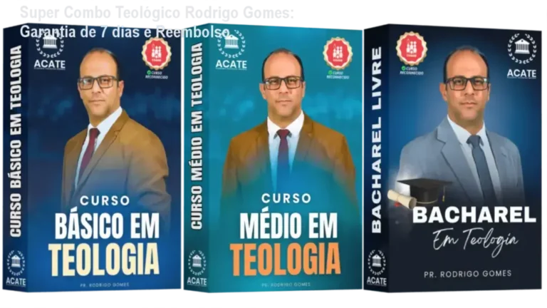 Super Combo Teológico Pastor Rodrigo Gomes – compra segura e acesso oficial