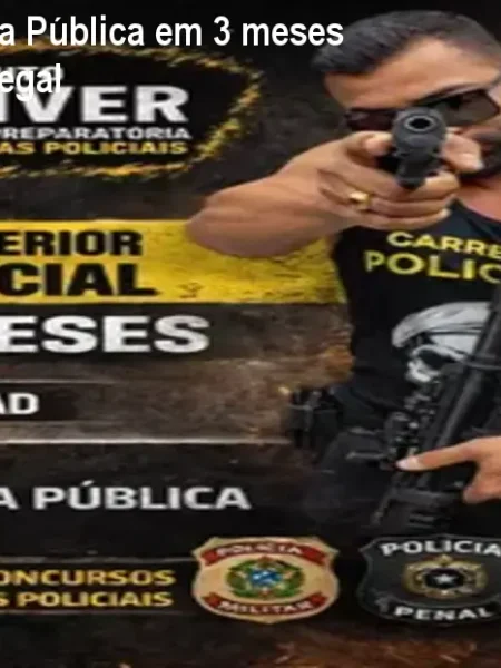Gestão em Segurança Pública em 3 meses – Diploma Rápido e Legal