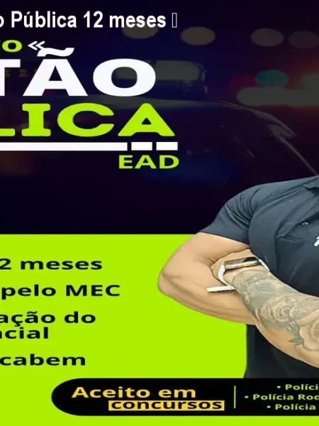 Tecnólogo em Gestão Pública 12 meses – Instituto Óliver