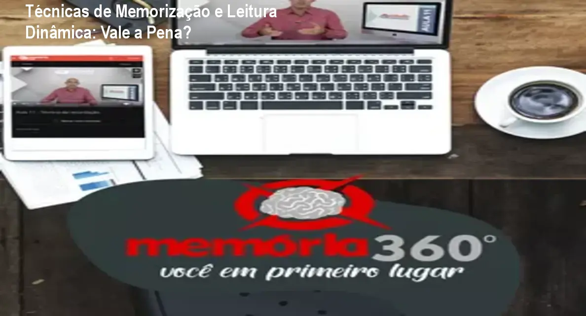 Material do curso de técnicas de memorização e metaleitura de Renato Alves em formato PDF e videoaula