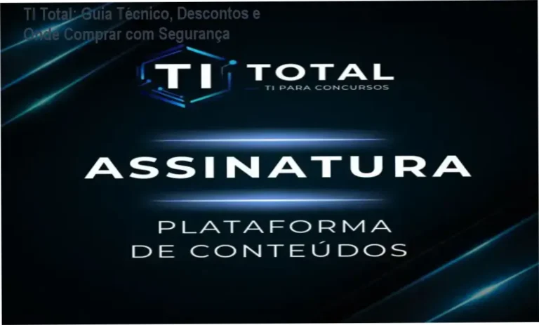 Imagem do curso TI Total destacando descontos e cupons