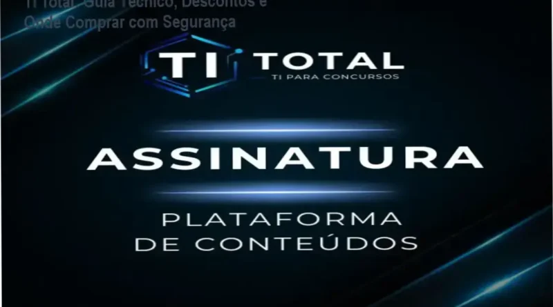 Imagem do curso TI Total destacando descontos e cupons