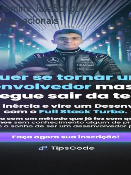 Full Stack Turbo: Domine JavaScript e Conquiste Vagas Internacionais