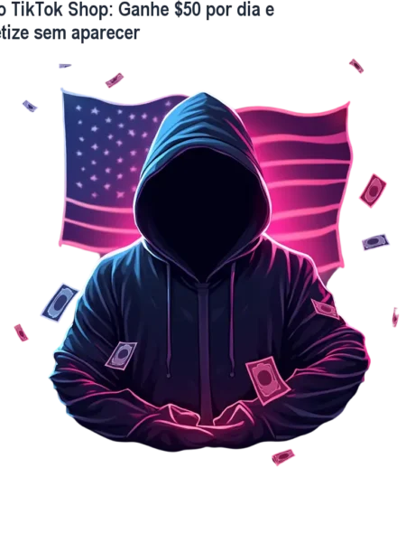 Curso TikTok Shop: Ganhe $50 por dia e Monetize sem aparecer