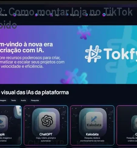 TokShop BR: Como montar loja no TikTok e ganhar rápido