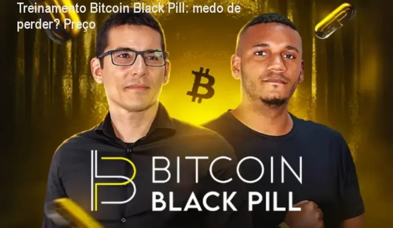 Capa do Treinamento Bitcoin Black Pill mostrando segurança e oportunidade no Bitcoin
