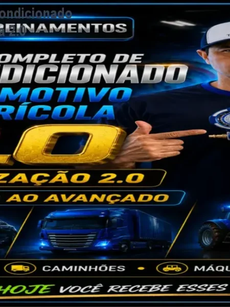 Curso Online de Ar‑Condicionado Automotivo e Agrícola 2.0