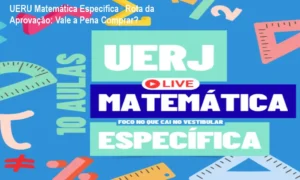 Imagem promocional do curso UERJ Matemática Específica – Rota da Aprovação