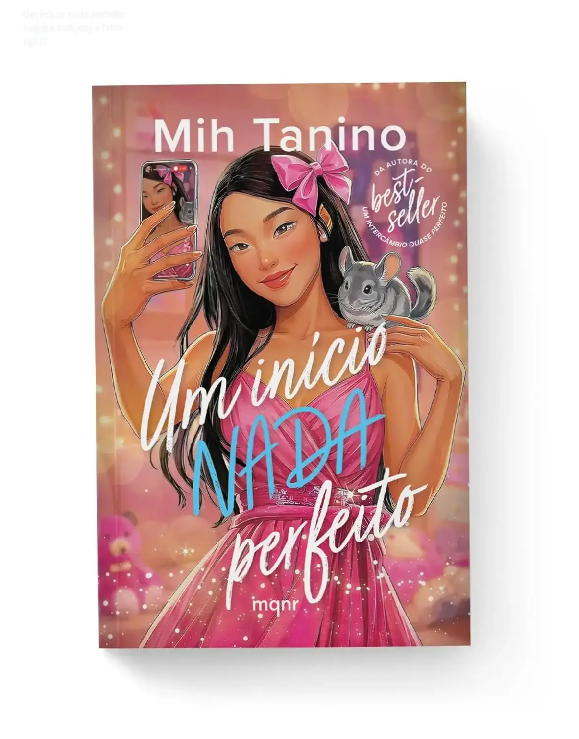 Um início nada perfeito: Supere bullying e fama agora 1 https://ondeaprender.com.br/um-inicio-nada-perfeito-bullying-fama/ Capa do livro Um início nada perfeito de Mih Tanino mostrando o protagonista em meio à fama e desafios