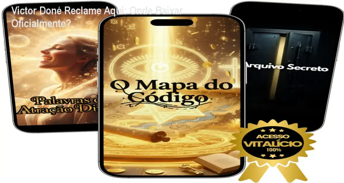 Tela mostrando a página oficial para download do Victor Doné Reclame Aqui
