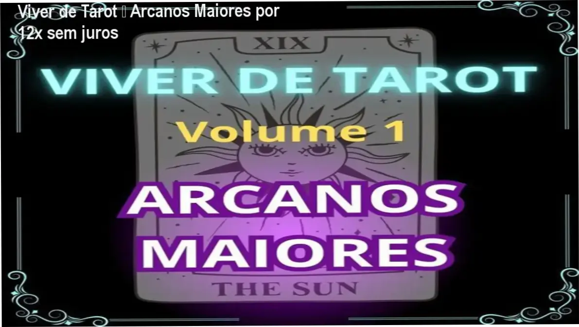 Viver de Tarot – Lunação Esoterismo, autoridade e confiança no ensino de arcanos