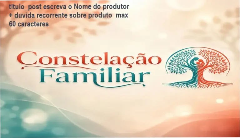 Imagem ilustrativa do Curso de Constelação Familiar oferecido pela WebHoje Cursos Online