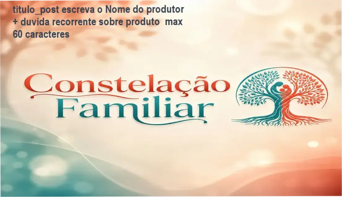 Imagem ilustrativa do Curso de Constelação Familiar oferecido pela WebHoje Cursos Online