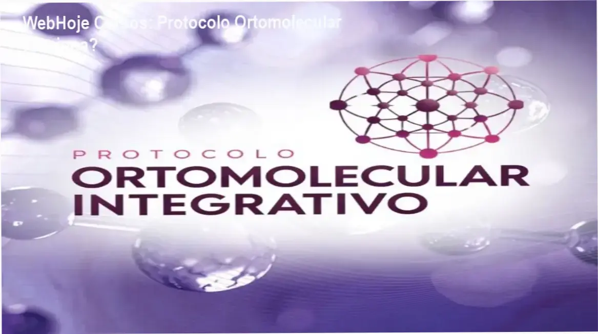 Imagem ilustrativa do Protocolo Ortomolecular Integrativo oferecido pela WebHoje Cursos