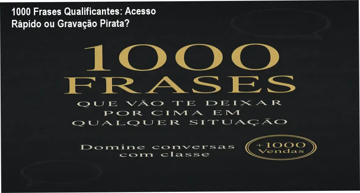 Avaliação do livro '1000 Frases Que Vão Te Deixar Por Cima Em Qualquer Situação' com destaque para o tamanho deLeitura compacto e layout prático