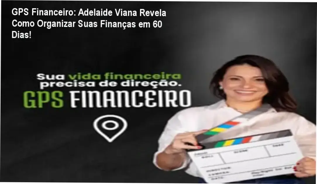 Capa do curso GPS Financeiro com Adelaide Viana, especialista em educação financeira