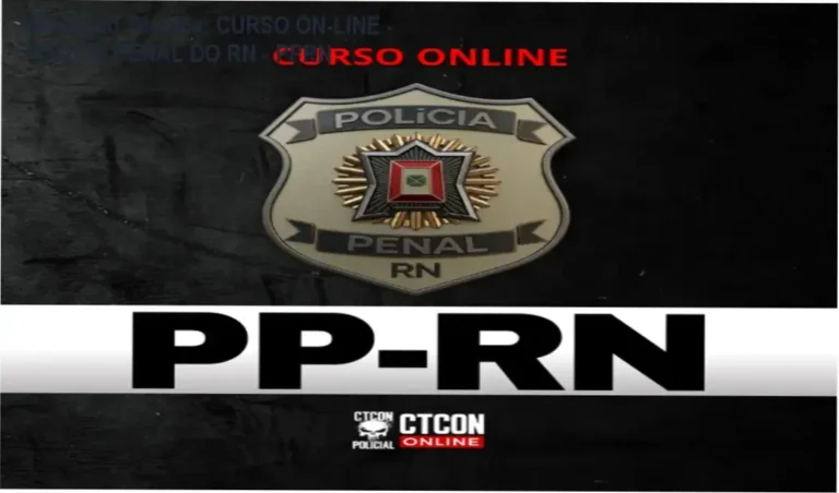 Guia explicativo sobre o produto digital CURSO ON-LINE - POLÍCIA PENAL DO RN - PPRN