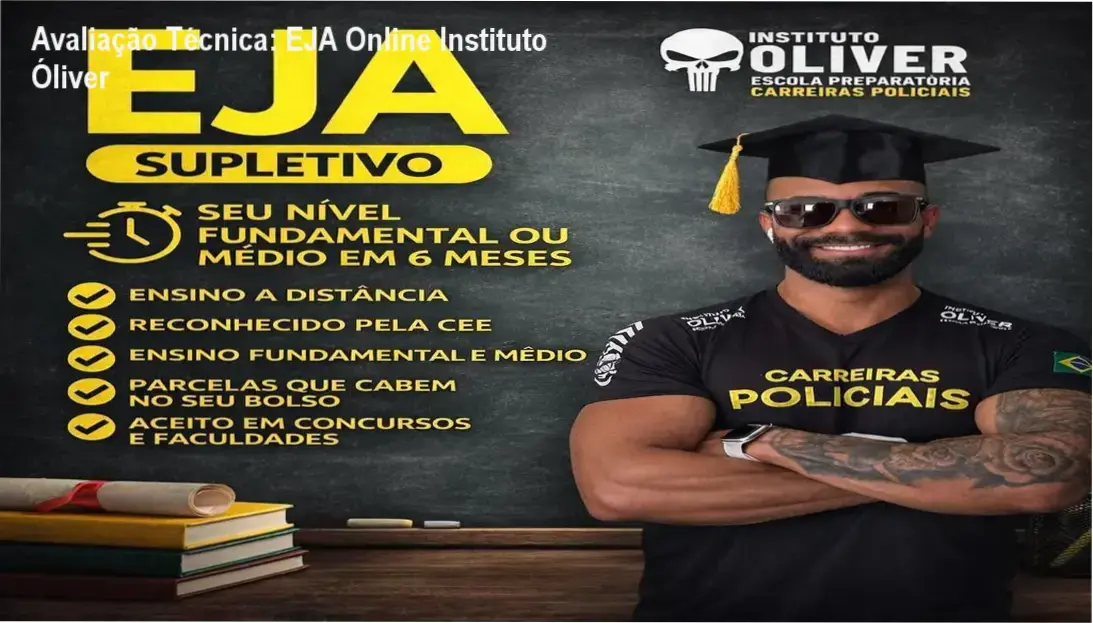 Avaliação Técnica: EJA Online Instituto Óliver 1 https://ondeaprender.com.br/avaliacao-tecnica-eja-online-instituto-oliver/ Guia explicativo sobre o produto digital EJA Online Instituto Óliver