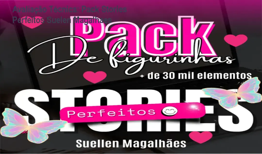 Guia explicativo sobre o produto digital Pack Stories Perfeitos Suelen Magalhaes