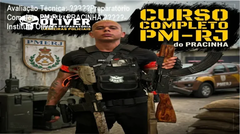 Guia explicativo sobre o produto digital 👮‍♂️Preparatório Completo PM-RJ - PRACINHA 👮‍♂️- Instituto Óliver