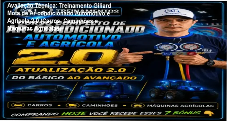 Avaliação Técnica: Treinamento Giliard Mota de Ar-condicionado Automotivo e Agrícola 2.0 (Carros, Caminhões e Máquinas Agrícolas) 2 https://ondeaprender.com.br/diplomacia-civil-internacional-curso-mentoria-sensibiliza/ Guia explicativo sobre o produto digital Treinamento Giliard Mota de Ar-condicionado Automotivo e Agrícola 2.0 (Carros, Caminhões e Máquinas Agrícolas)