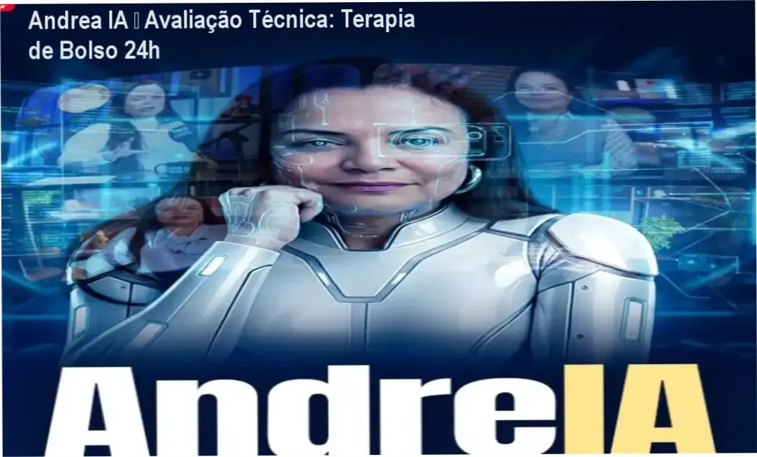 Captura de tela do Andrea IA mostrando conversa de apoio emocional 24h