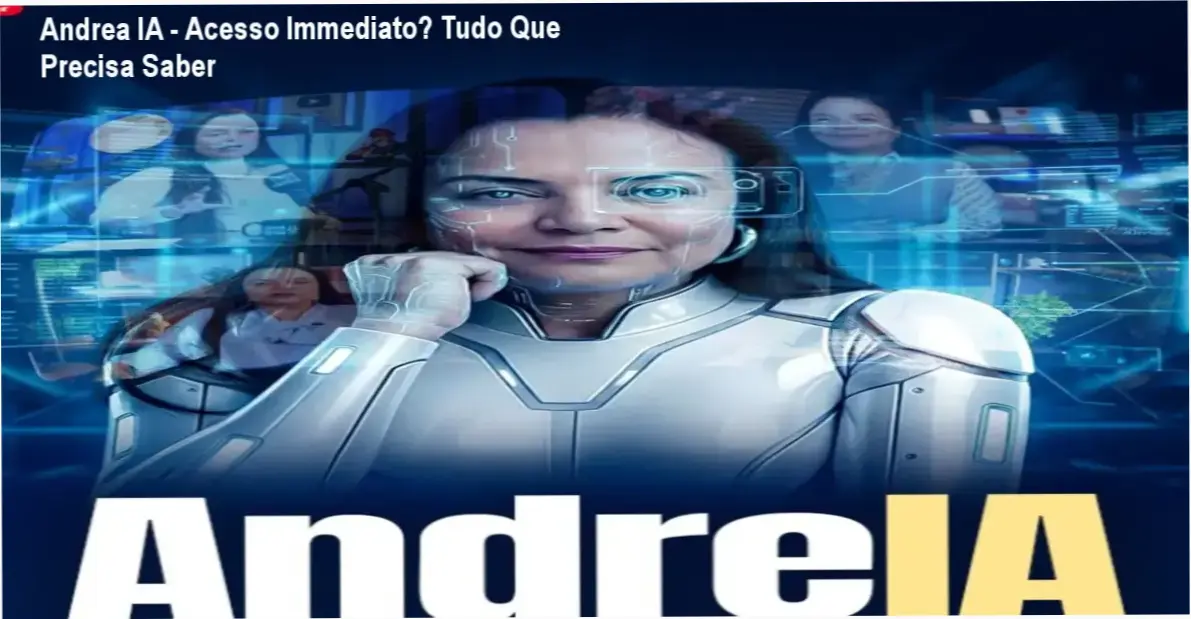 App Andrea IA com interface amigavel em tela de celular