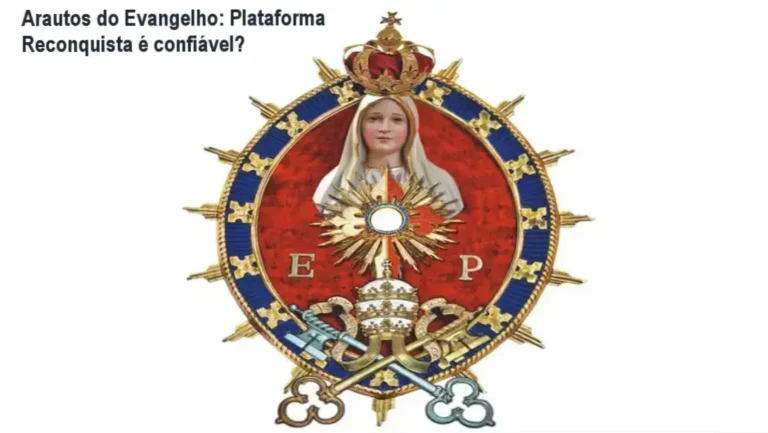 Arautos do Evangelho: Plataforma Reconquista é confiável? 4 https://ondeaprender.com.br/petaxxon-cyberclass-onde-baixar-oficial-gratuito/ Logo dos Arautos do Evangelho sobre a interface da Plataforma Reconquista de cursos católicos