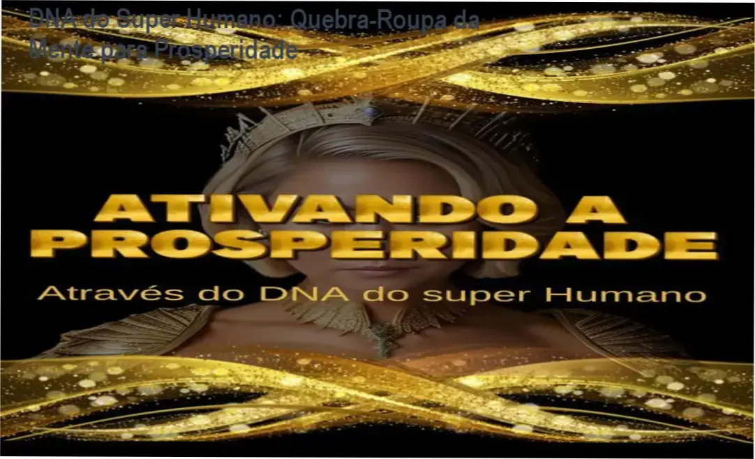DNA do Super Humano: Quebra-Roupa da Mente para Prosperidade 1 https://ondeaprender.com.br/curencoronedomodoextremo-ativando-a-prosperidade-dna-do-super-humano-duv-podero-reprogramar-o-dna-da-minha-mindset-para-riqueza/ Livro com capa estilizada simbolizando transformação mental e desenvolvimento pessoal para alcançar prosperidade