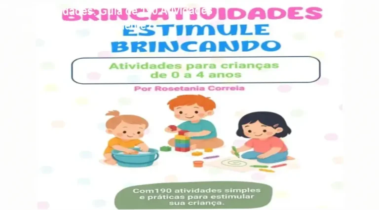 Brincatividades: Guia de 190 Atividades – Como Baixar Legalmente? 4 https://ondeaprender.com.br/1200-perguntas-setting-terapeutico-download-gratis/ Capa do e‑book Brincatividades mostrando atividades lúdicas para bebês e crianças de 0 a 4 anos
