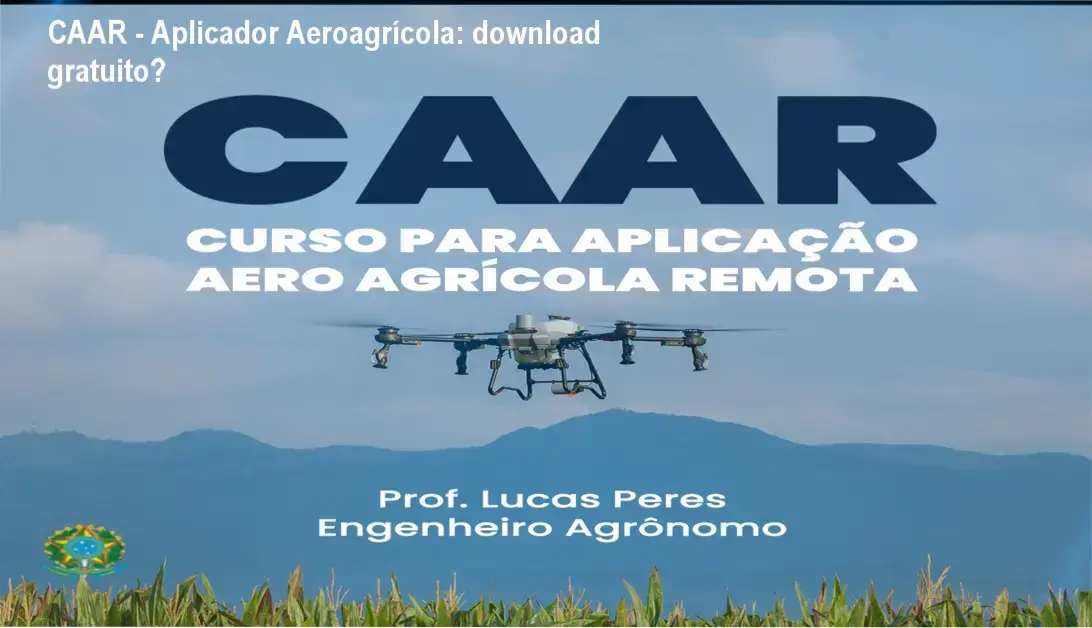 Profissional utilizando o CAAR em campo com drones sobre lavoura