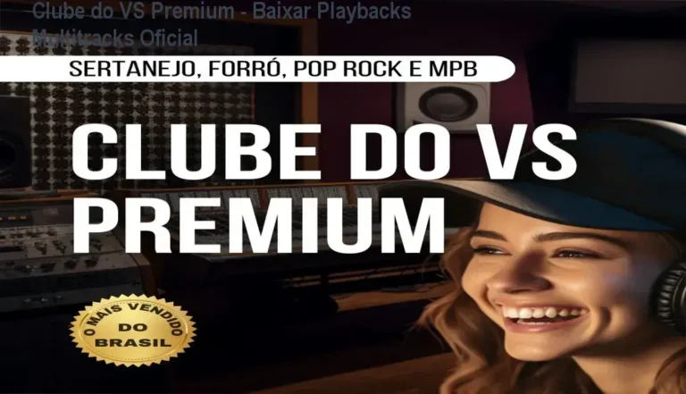 Clube do VS Premium - Baixar Playbacks Multitracks Oficial 4 https://ondeaprender.com.br/ Exemplo de arquivos de áudio multitracks dentro do Clube do VS Premium, com instrumentos separados para edição profissional