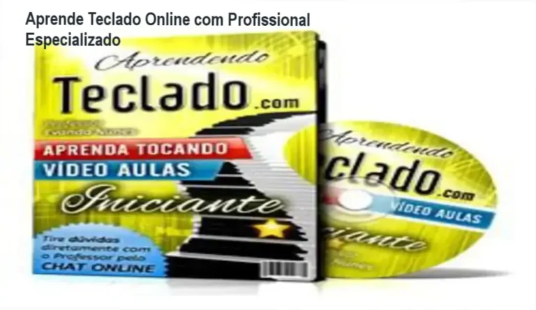 Acesso gratuito e licença para o Curso Aprendendo Teclado do autor do esporte musical