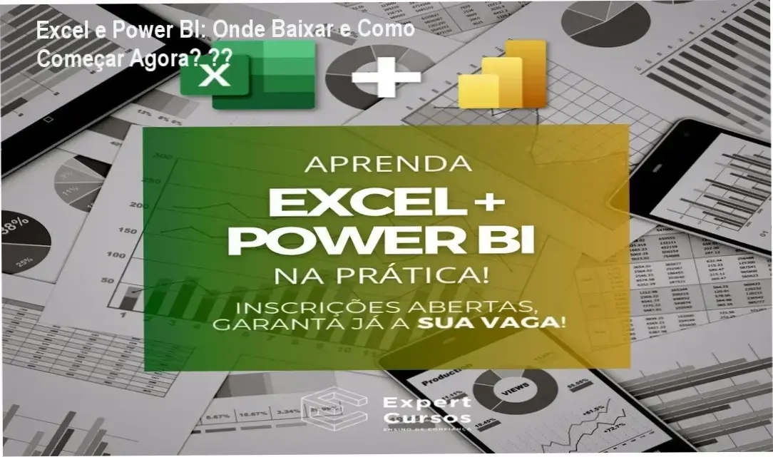 Curso completo sobre Excel e Power BI com módulos práticos e dashboards reais para análise de dados