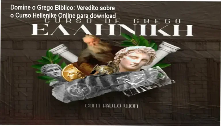 Domine o Grego Bíblico: Veredito sobre o Curso Hellenike Online para download 3 https://ondeaprender.com.br/mestres-do-soninho-como-fazer-o-bebe-dormir-no-berco/ Professor Paulo Won ensinando gramática grega antiga com livros abertos e caderno de exercícios