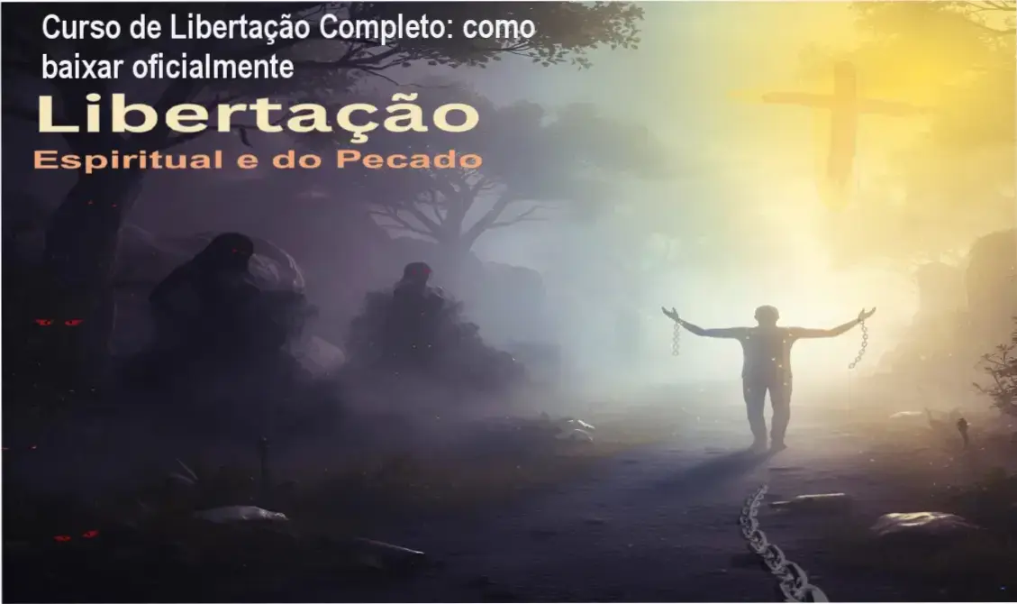 Capa do Curso de Libertação Completo do Pastor Juliano Medeiros em plataforma de acesso