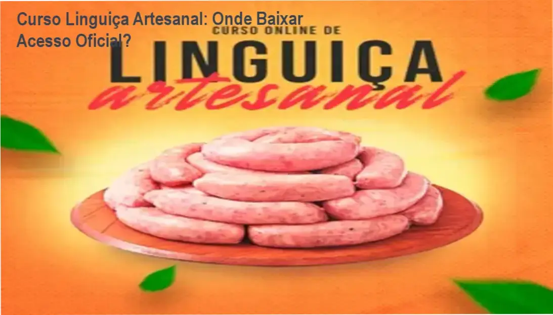 Tela de acesso ao Curso de Linguiça Artesanal da Hotmart após compra